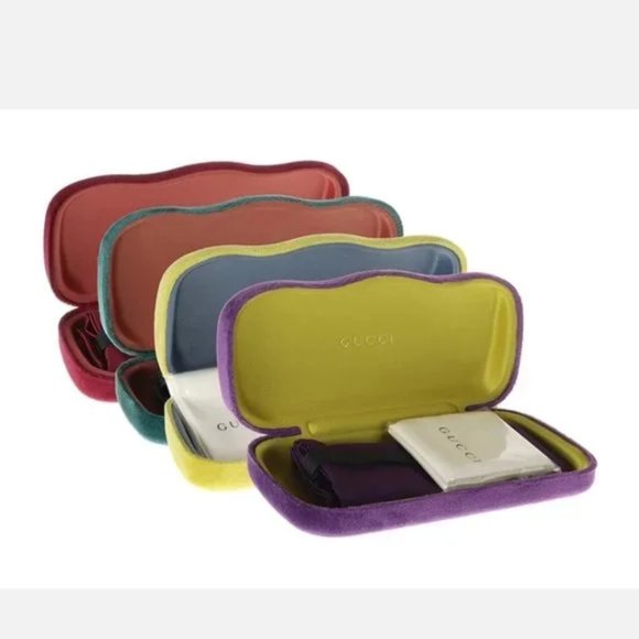 NEW GUCCI GG0200S 004 UNISEX SUNGLASSES SILVER GUCCI - Picture 7 of 7